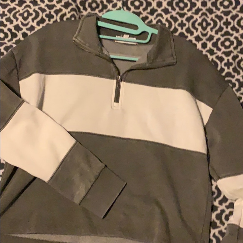 half zip hoodie